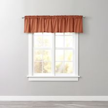 Brylanehome Poly Cotton Canvas Rod-pocket Valance BrylaneHome