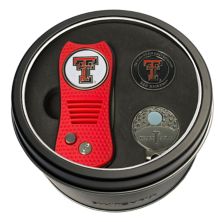 Инструмент Team Golf Texas Tech Red Raiders Switchfix Divot, зажим для колпачка и набор маркеров для шариков Team Golf