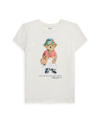 Big Girls Polo Bear Cotton Jersey T-shirt Polo Ralph Lauren