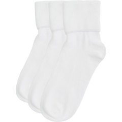 Бесшовные поворотные манжеты, 3 шт. в упаковке (для младенцев/малышей/маленьких детей/больших детей/взрослых) Jefferies Socks