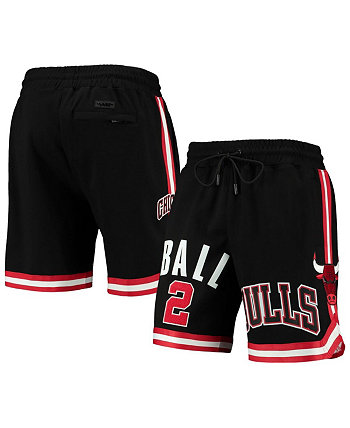 Мужские шорты Lonzo Ball Black Chicago Bulls Player Replica Pro Standard