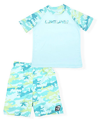 Камуфляжный комплект для плавания для маленьких мальчиков, 2 предмета Laguna