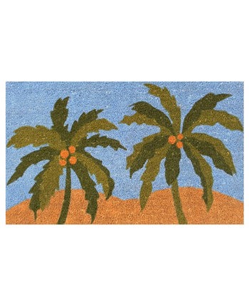 Коврик Island Breeze из койра/виниловый коврик, 17 x 29 дюймов Home & More