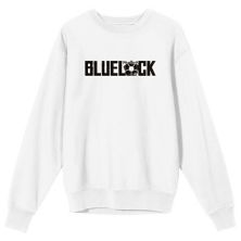 Men's Bioworld Blue Lock Title Logo Long Sleeve Graphic Tee BIOWORLD