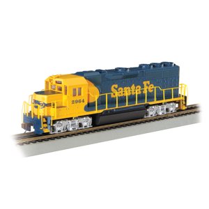 HO EMD GP40 Diesel Locomotive DCC Ready Santa Fe #2964 Bachmann Trains