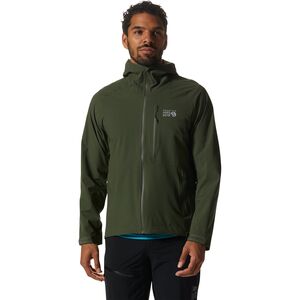 Мужская Куртка для Дождя Mountain Hardwear Stretch Ozonic с Материала Recycled Polyester Mountain Hardwear