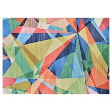 Couristan Rainbow Retro Multicolor Area Rug Couristan