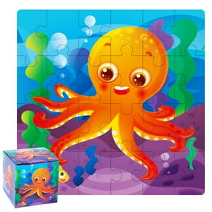 Darzheoy Jigsaw Puzzles for Kids Ages 3-6 Year Old 24 Piece Colorful Wooden Puzzles for Toddler Children Learning Educational Puzzles Toys for Boys and Girls Darzheoy