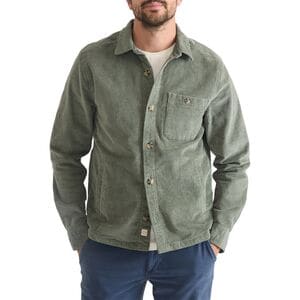 Мужская Повседневная куртка Marine Layer Max Broken In Overshirt Marine Layer