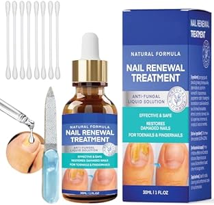 Nail Treatment for Toenail, Toe Nail Renewel Extra Strength Nail Repair Solution for Thick, Broken, Discolored & Damaged Nail(1oz) Pleno