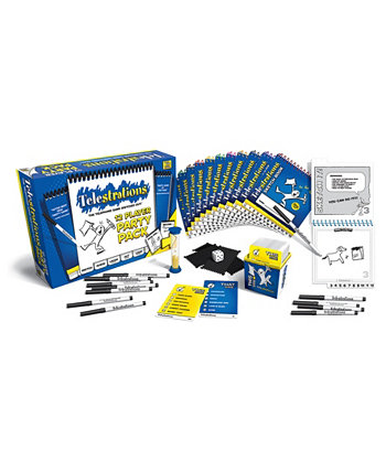 Telestrations 12 Player the Party Pack Game USAopoly