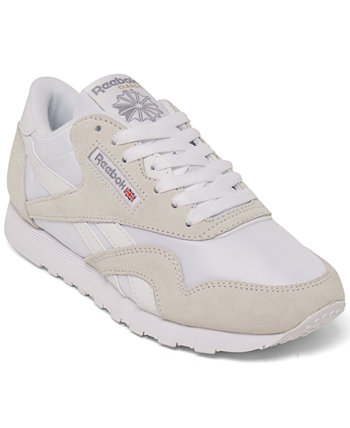 Women's Classic Nylon Casual Sneakers from Finish Line Reebok