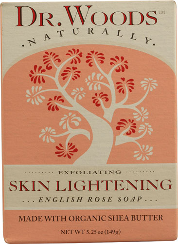 Мыло Dr. Woods Naturally Bar, осветляющее кожу с английской розой, 5,25 унции Dr. Woods