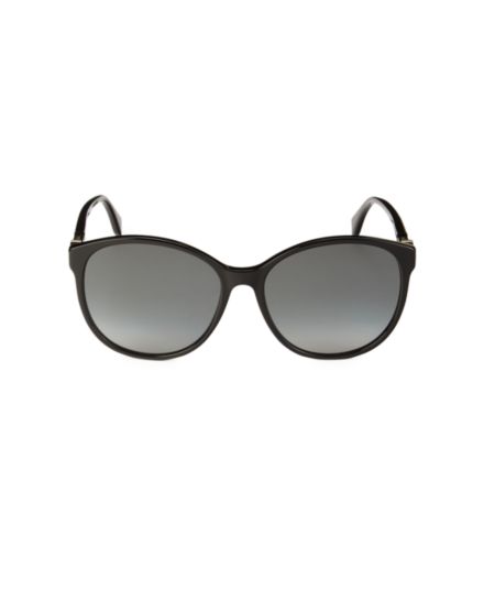 Солнцезащитные очки 58MM в округлой квадратной оправе FENDI