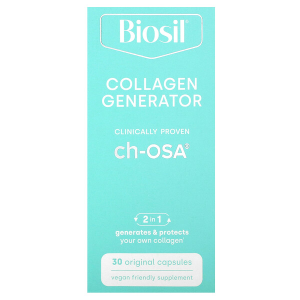 ch-OSA Advanced Collagen Generator, 30 вегетарианских капсул BioSil