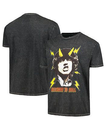 Мужская черная футболка с рисунком AC/DC Highway to Hell Philcos