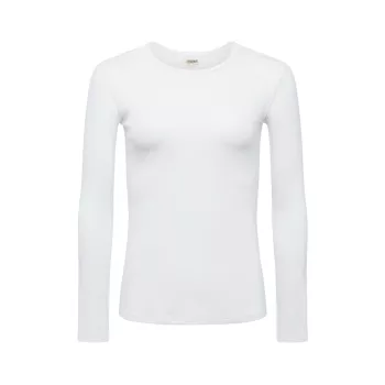 Трикотажная футболка Tess с круглым вырезом в рубчик L'AGENCE