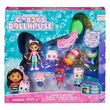 Набор фигурок Spin Master Gabby's Dollhouse Dance Party с куклой Габби и 6 игрушечными фигурками кошек Spin Master