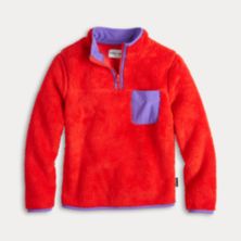 Детский флисовый пуловер с молнией 1/4 и высоким ворсом Crayola® X Kohl's Kids Crayola X Kohl's