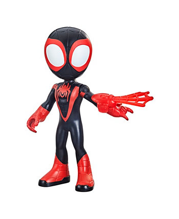 Supersized Miles Morales, Spider Man Action Figure Spidey and His Amazing Friends
