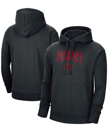 Мужская толстовка с капюшоном Essential Miami Heat Heritage Essential Nike