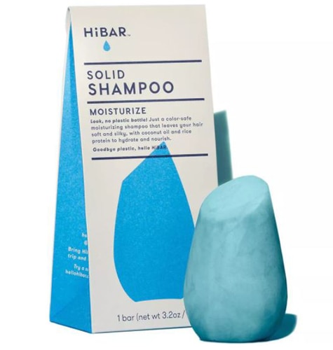 HiBar Твердый увлажняющий шампунь-батончик -- 3,2 унции HiBAR