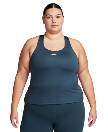 Plus Size Active Medium-Support Padded Sports Bra Tank Top Nike