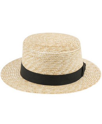 Соломенная шляпа-скиммер унисекс Epoch Hats Company