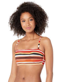 Бра с закрытым каркасом Seafolly Sun Stripe DD для купания с многопозиционными регулируемыми бретелями Seafolly