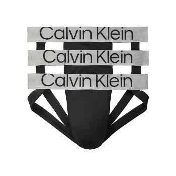 Пересмотренный стальной микро-бандаж из 3-х частей Calvin Klein