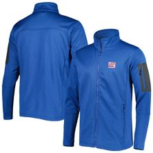 Мужская куртка из технического флиса с молнией во всю длину Dunbrooke Heather Royal New York Giants Freestyle Unbranded