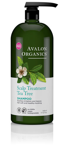 Avalon Organics Шампунь с чайным деревом для лечения кожи головы -- 32 жидких унции Avalon Organics