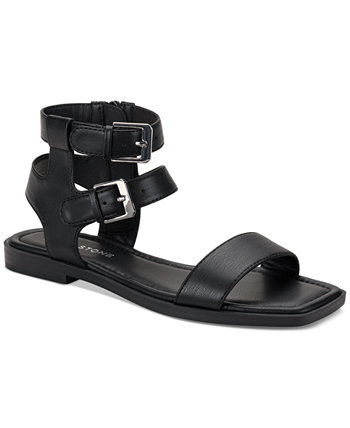 Monaaco Buckled Ankle-Strap Sandals, Created for Macy's Sun & Stone