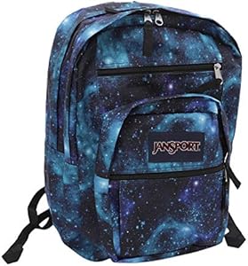 Рюкзак Big Backpack с принтом кексов, с множеством карманов для книг и личных вещей JanSport