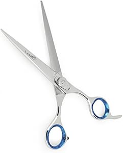 Laazar Pro Shears, Straight Pet Grooming Shear, 8" Scissors Laazar