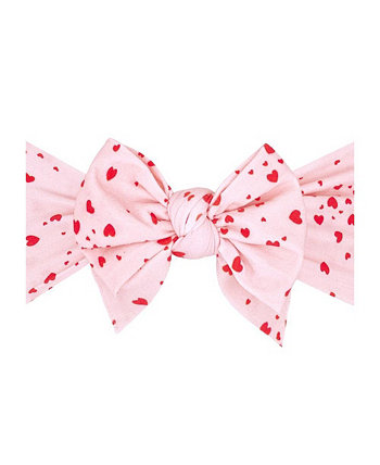 Infant-Toddler Printed Dang Enormous Bow Headband for Girls Baby Bling