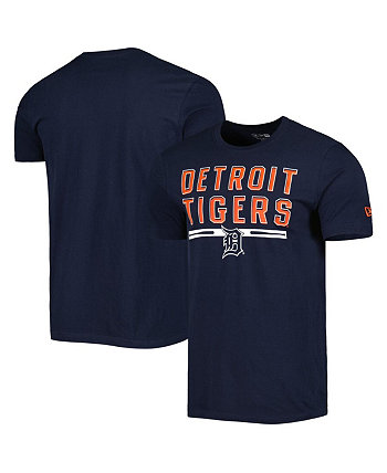 Мужская темно-синяя футболка для тренировки ватина Detroit Tigers New Era
