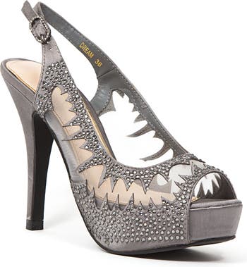 Туфли-лодочки с ремешком на пятке Dream Peep Toe Lady Couture