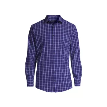 Рубашка Leeward Grid с пуговицами спереди MIZZEN+MAIN