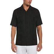 Мужская рубашка Cubavera guayabera с пуговицами из легкой ткани Cubavera