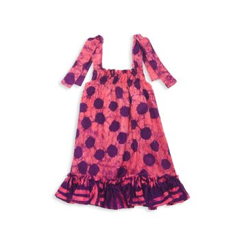Baby Girl's, Little Girl's, &amp; Girl's Nike Dot Printed Dress Elisamama