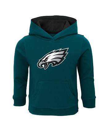 Toddler Boys and Girls Midnight Green Philadelphia Eagles Prime Pullover Hoodie Outerstuff
