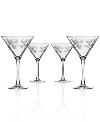 Ледяной сосновый мартини 10 унций - набор из 4 стаканов Rolf Glass