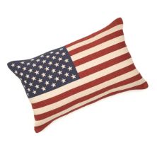 Декоративная подушка с гобеленом с американским флагом Jumping Beans