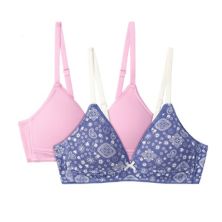 Girls SO® 2-Pack Wire Free Bras SO