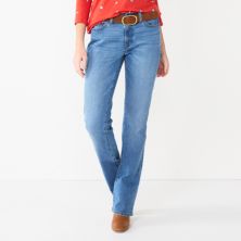 Женские джинсы с завышенной талией Sonoma Goods For Life® Curvy Bootcut SONOMA