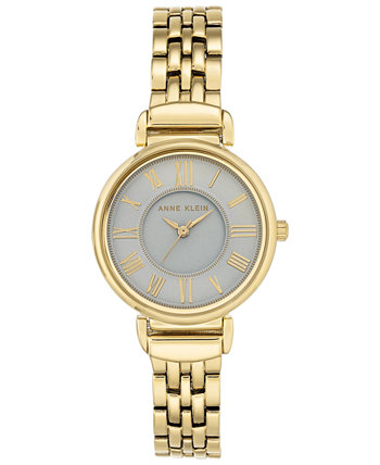 Женские золотые часы-браслет 30 мм Anne Klein