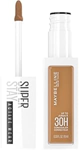 Maybelline Super Stay Liquid Concealer Makeup, Full Coverage Concealer, Up to 30 Hour Wear, Transfer Resistant, Natural Matte Finish, Oil-free, Available in 16 Shades, 01, 1 Count MAYBELLINE