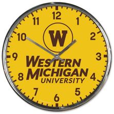 WinCraft Western Michigan Broncos Chrome Wall Clock Wincraft