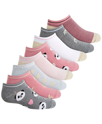 Носки для малышей, маленькие и большие девочки, 8 шт в упаковке Panda & Hearts Planet Sox